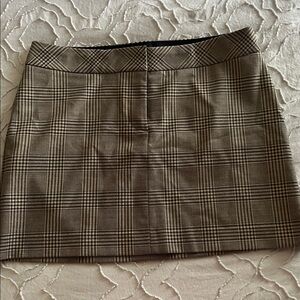 Plaid Mini Skirt